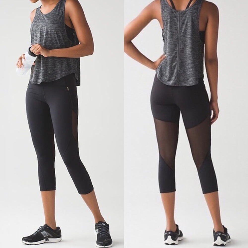 lululemon rush hour crop 21”